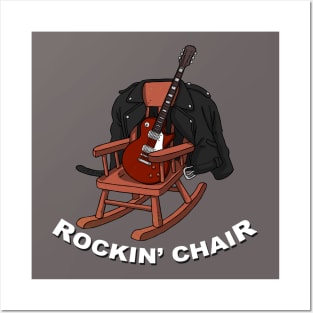 Funny Original Retro Musician Guitarist Guitar Funny Rocker Clever Meme Posters and Art